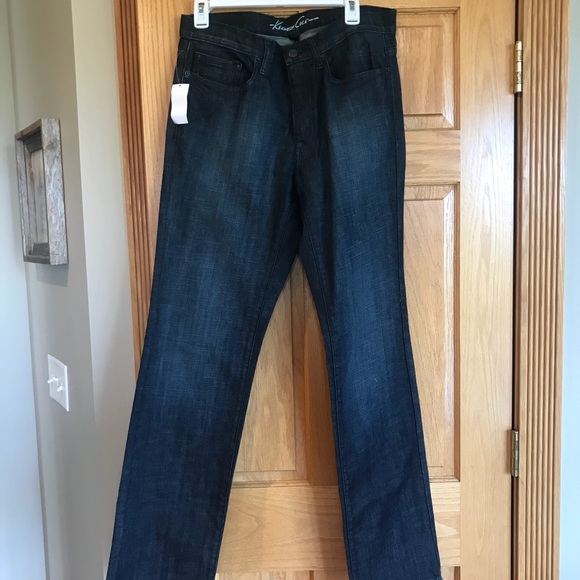 Men’s Kenneth Cole straight leg jeans 32 x 34 NWT - Picture 1 of 4